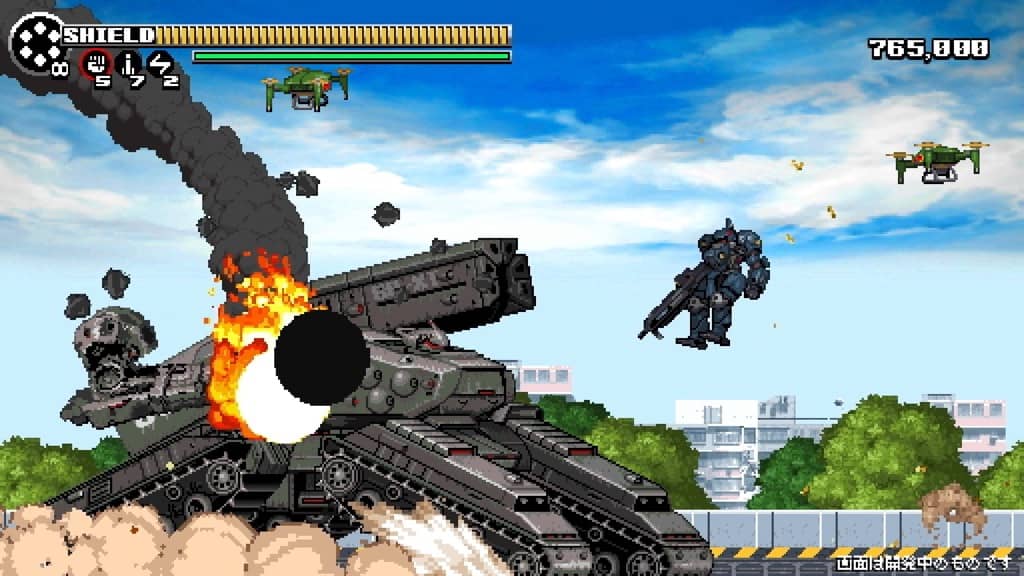 《忍者封魔传》的开发商新作 《爆轰机动队》登陆Steam