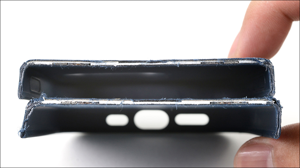 Apple 精细织纹保护壳耐磨？ 耐脏污吗？ iFixit 以数字显微镜观察拆解 - 电脑王阿达