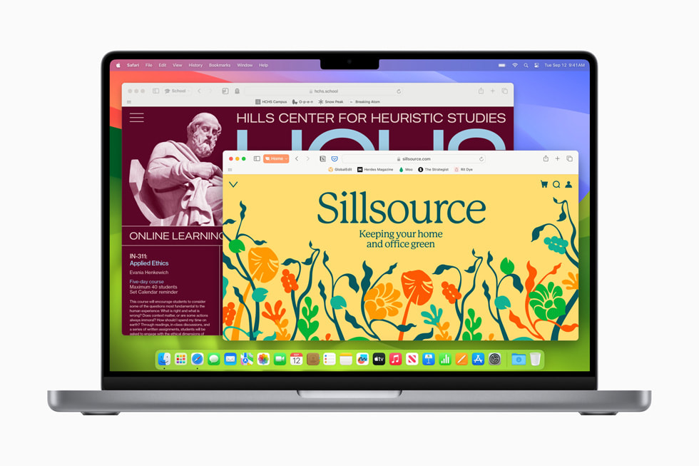 Apple 推出 macOS Sonoma 更新：优化小组件、升级视频会议、沉浸式游戏体验等