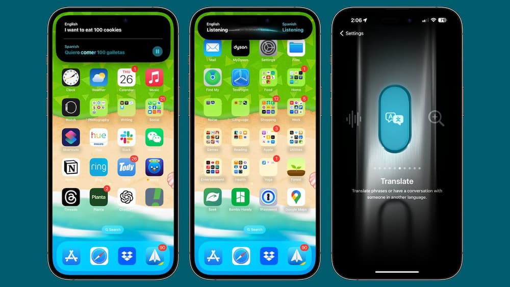 iPhone 15 Pro 动作按钮新增翻译功能
