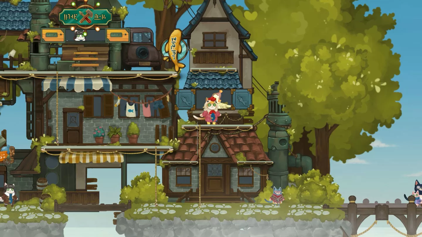 钓鱼冒险新作《Captain Pawsome》DEMO 版免费推出，与猫船长一起出航捕鱼去！