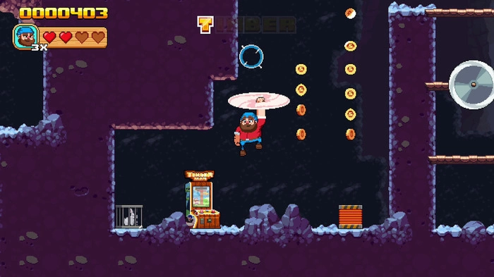 《Timberman：The Big Adventure》Steam 版公开！ 化身正义木工为守护森林而战