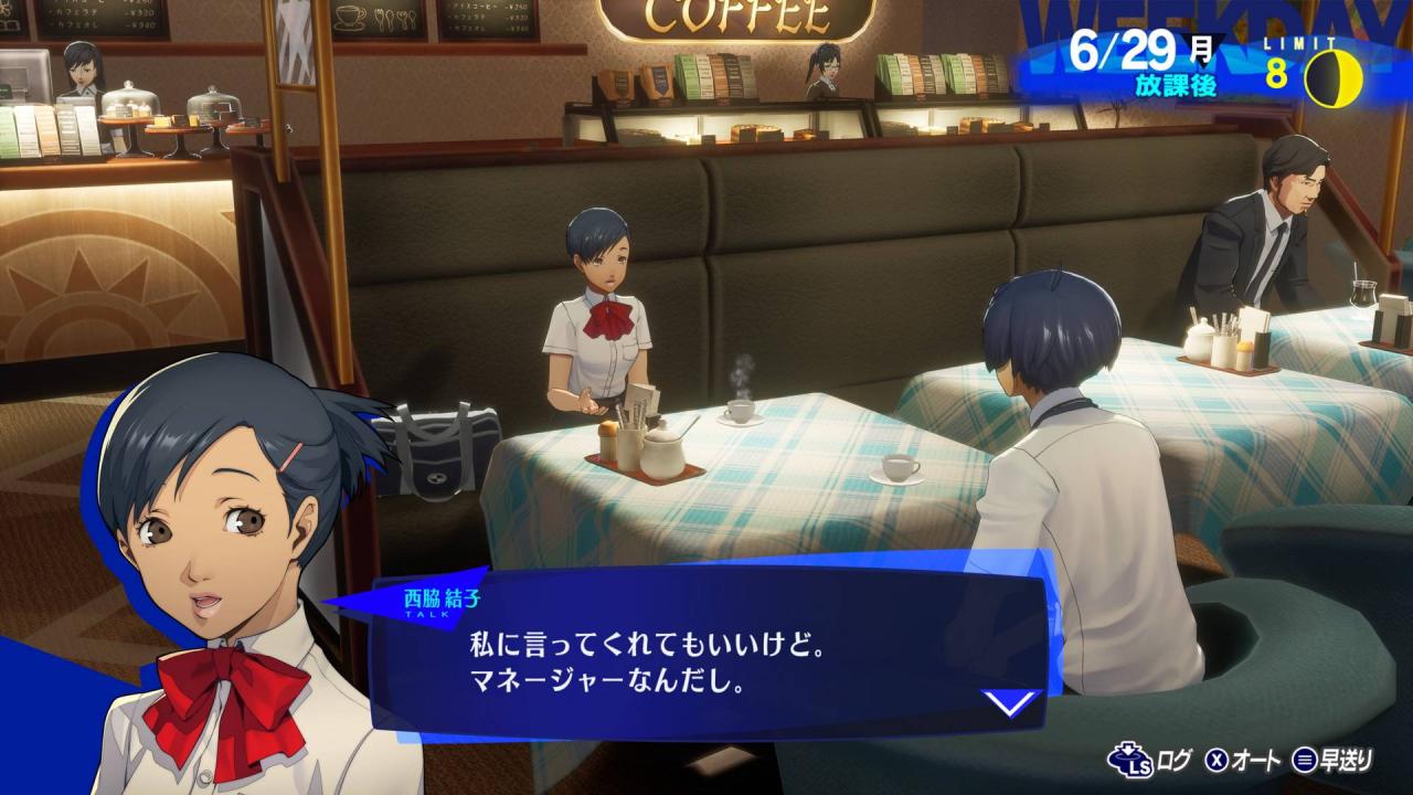 《Persona 3 Reload》公开三位主要角色战斗相关资讯！同步展示日常生活玩法细节！