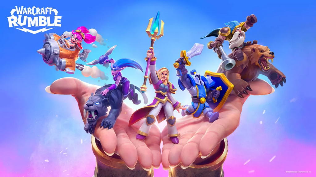 《Warcraft Rumble 魔兽兵团》11/4 双平台上线！ 艾泽拉斯最强混战开打