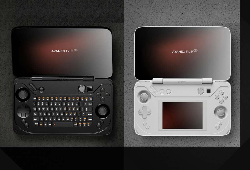 3DS风PC电脑AYANEO FLIP DS成品相片公开