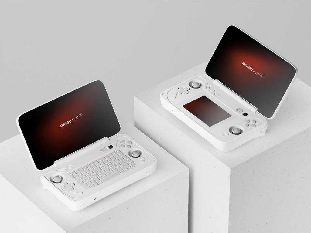 3DS风PC电脑AYANEO FLIP DS成品相片公开