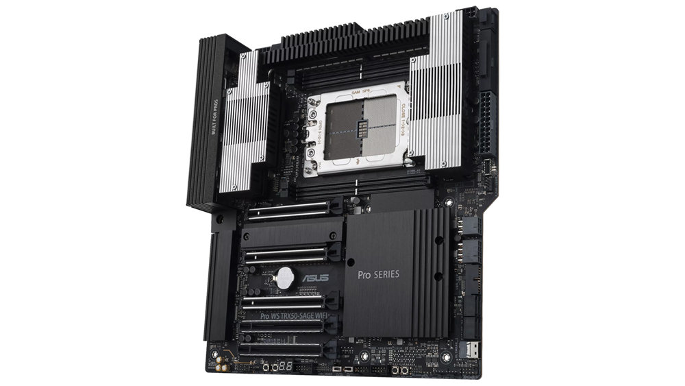 支持AMD TR5脚位处理器，ASUS Pro WS TRX50-SAGE WiFi主板亮相