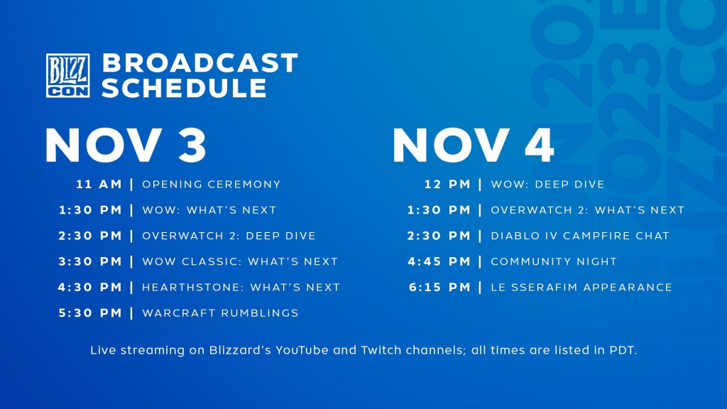 BlizzCon 2023 登场进入倒数 公开《魔兽世界》《暗黑破坏神》等活动时间表