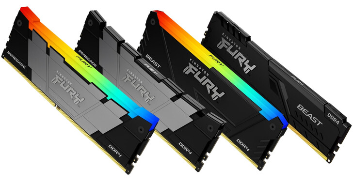 Kingston FURY DDR4内存崭新外型上市
