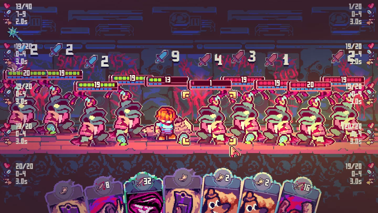 《Rungore》抢先体验游戏上架！ 100 张卡牌连续上阵将敌人全部击溃