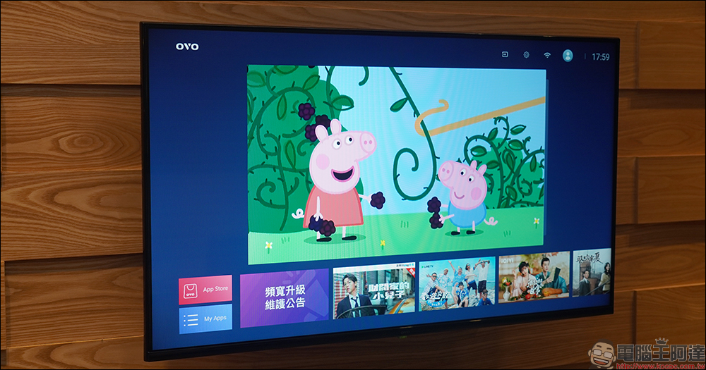 OVO 小霸王智能电视 ST43/ST32 开箱|内建 Soundbar 级音效可独立当蓝牙喇叭，小尺寸顶级音画质与 OVO TV OS 丰富娱乐体验 - 电脑王阿达