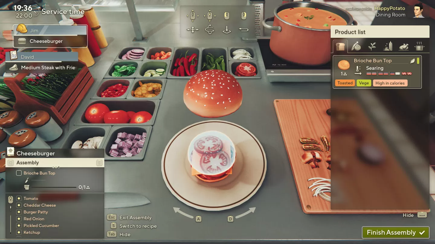料理体验模拟《Cooking Simulator 2》最新电影风影片公开，Steam DEMO版开放下载