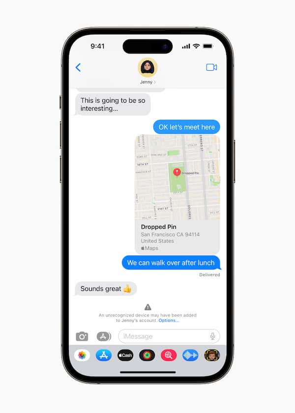 iMessage联络人密钥认证