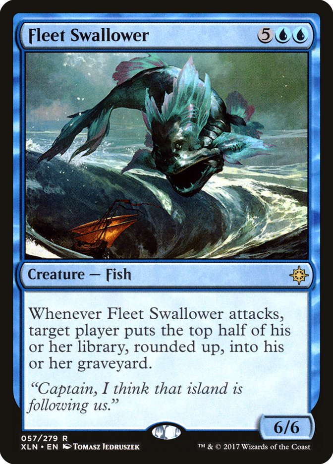 《Magic: The Gathering》新卡牌「Frost Fair Lure Fish」抢先看！能打能坦又有实用技能的一条鱼！