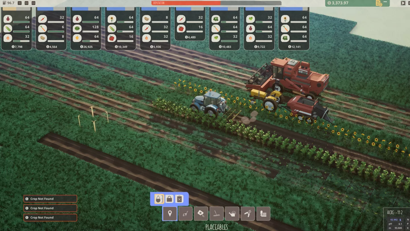 《ACRES》Steam 极简农地模拟策略开放抢先体验，培育土地打造自己的梦幻农场