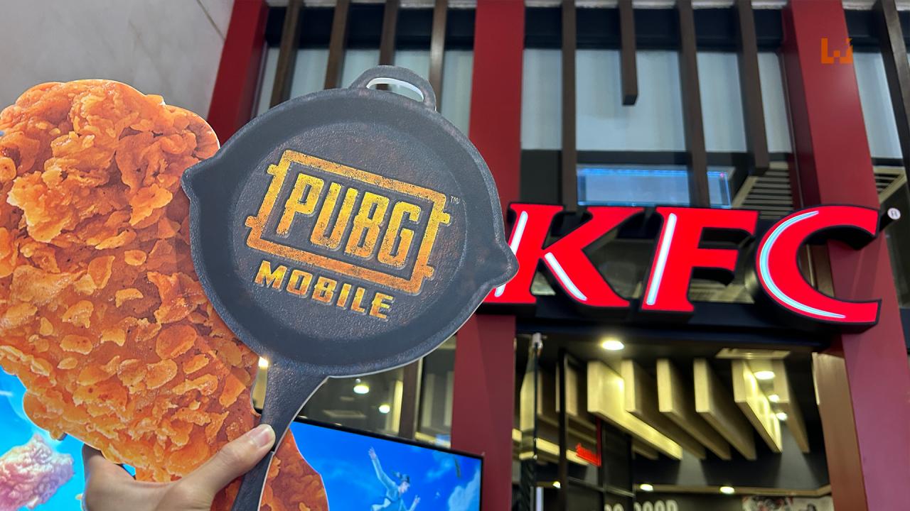 KFC与《PUBG Battlegrounds》和《PUBG Mobile》联动！限时套餐附送游戏 In-Game Loot！