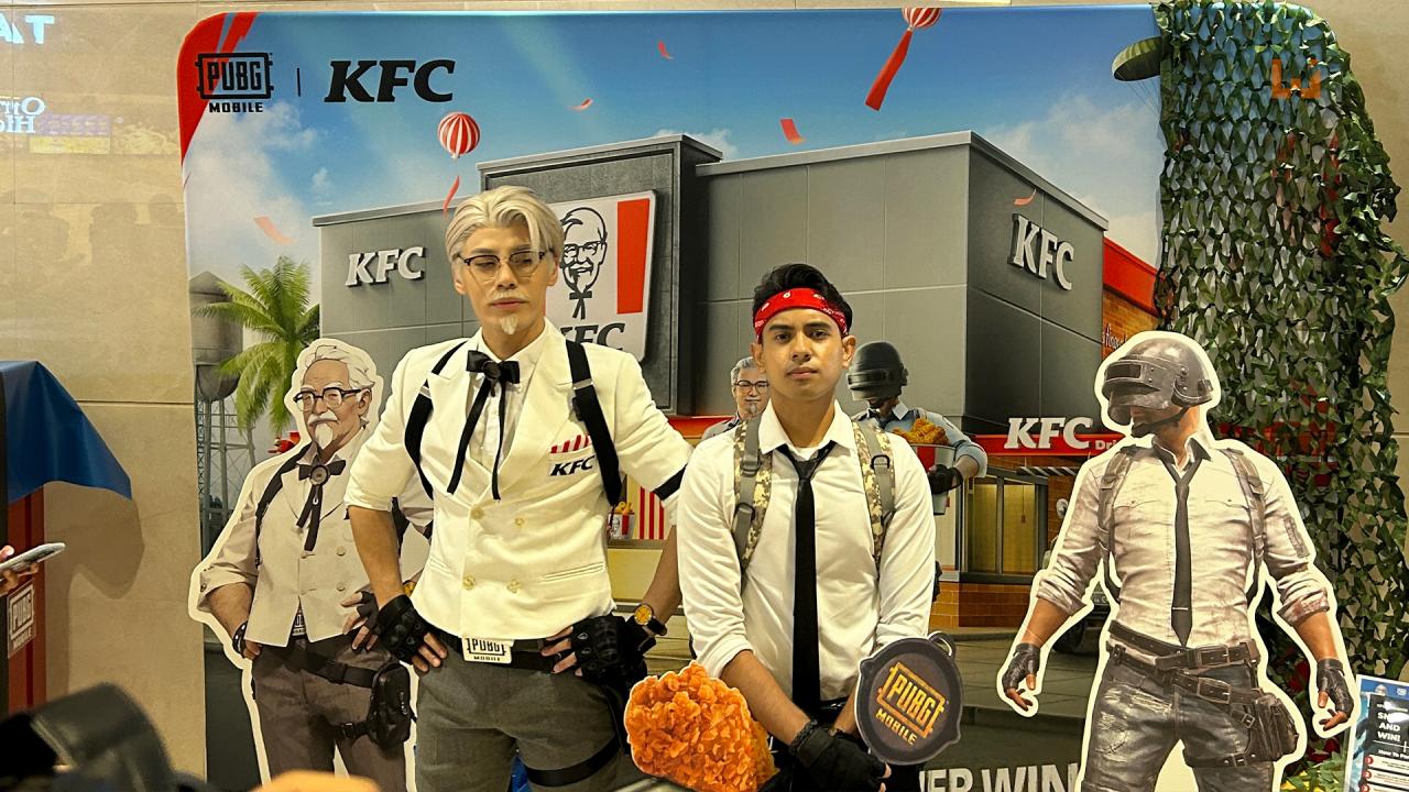 KFC与《PUBG Battlegrounds》和《PUBG Mobile》联动！限时套餐附送游戏 In-Game Loot！