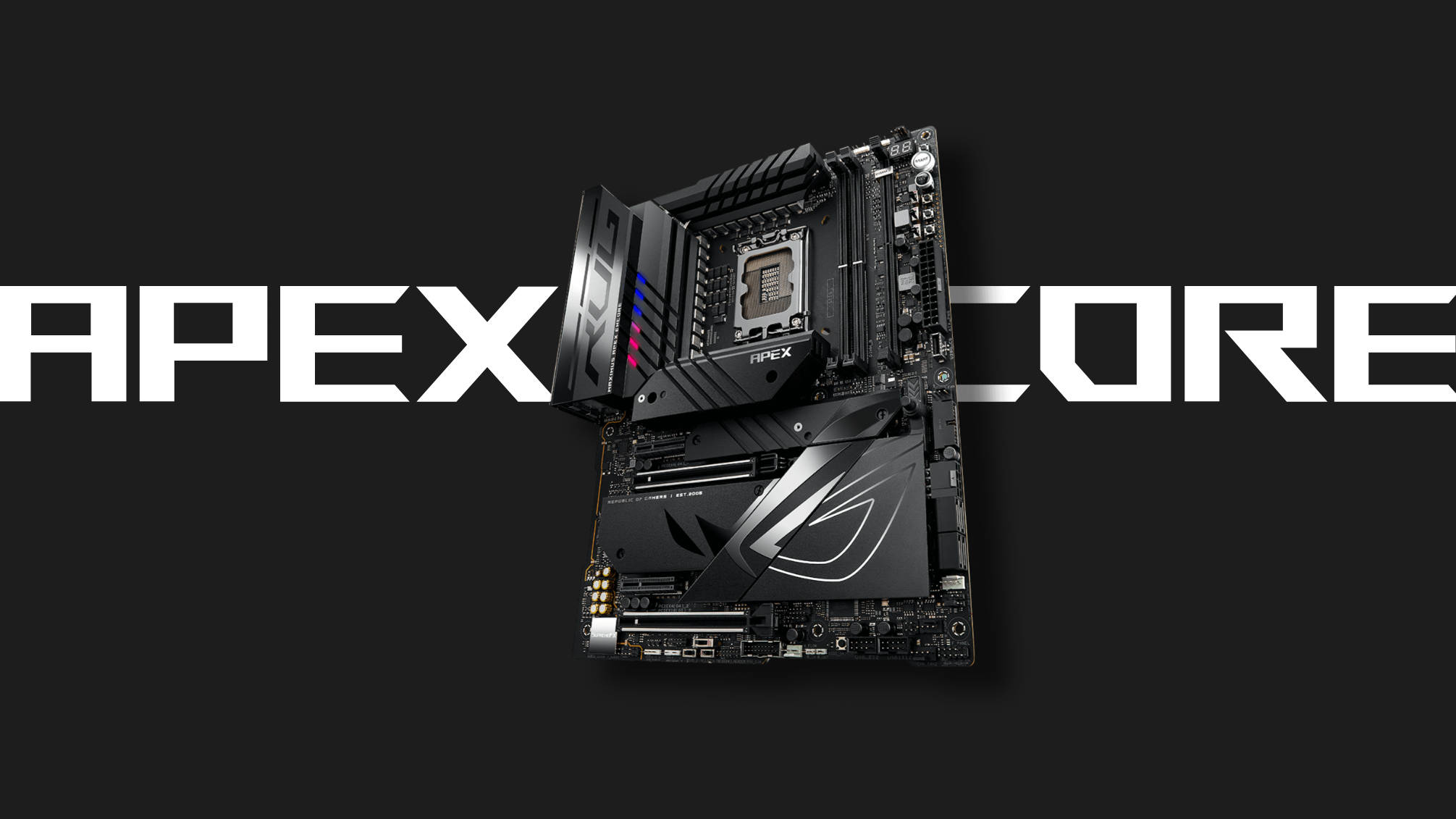 ROG MAXIMUS Z790 APEX ENCORE 主板即将上市！