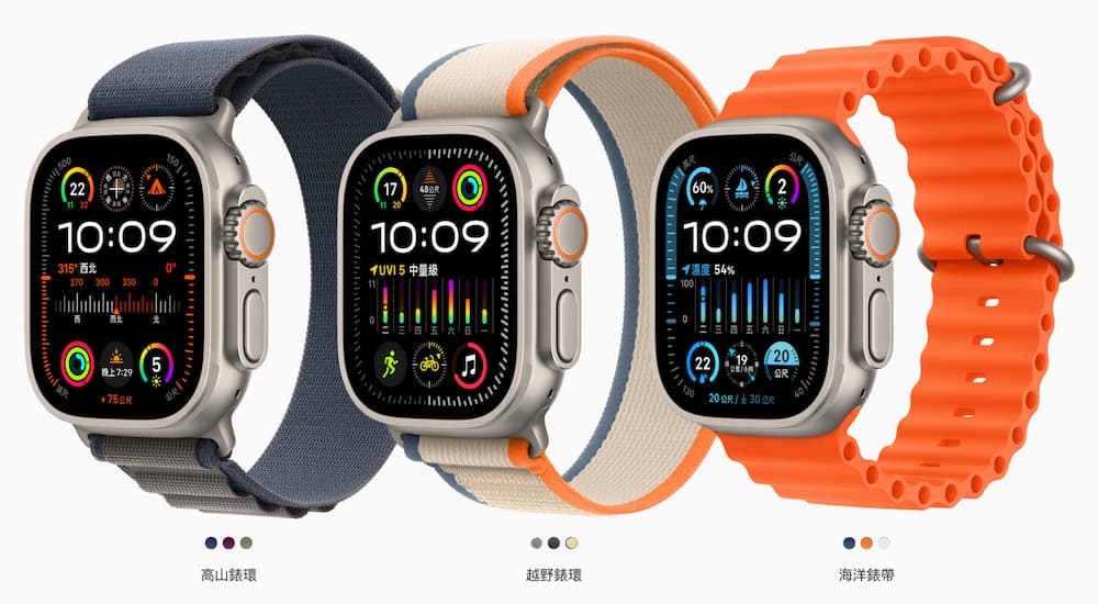 Apple Watch Ultra 2 与 Ultra 1 代表带兼容差异