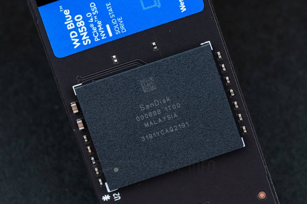 以PCIe 4.0接口创造更高速度，Western Digital WD Blue SN580 NVMe SSD实测