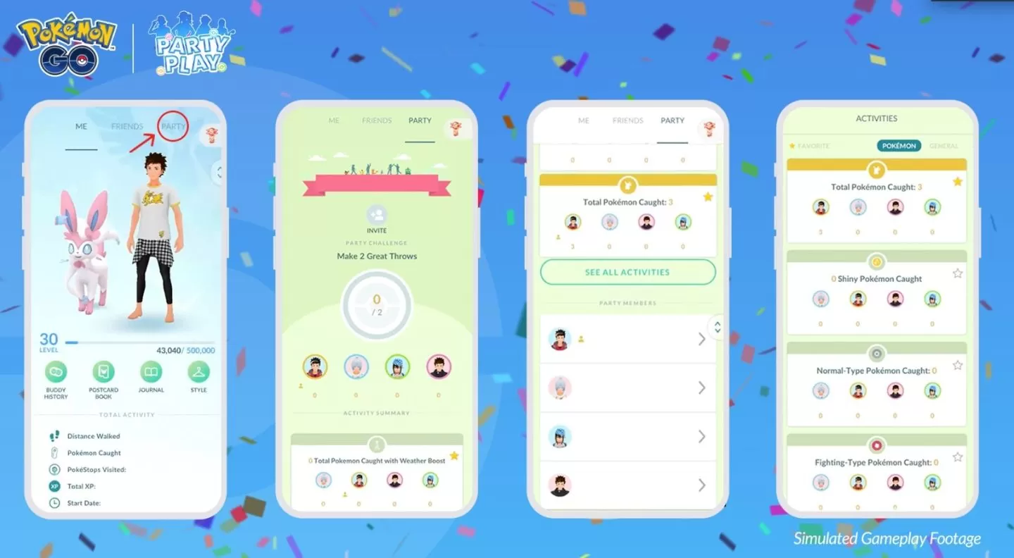 《Pokémon GO》公开新功能「Party Play 小队合作」！ 集结小队之力让大招两倍伤害加速团战节奏