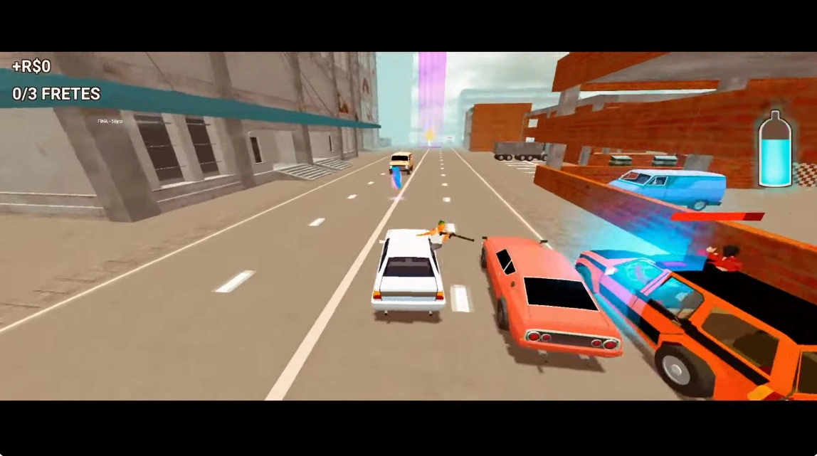 飞车追逐动作冒险《Music Drive》发表，看逃跑情侣档一路狂飙杀出重围！