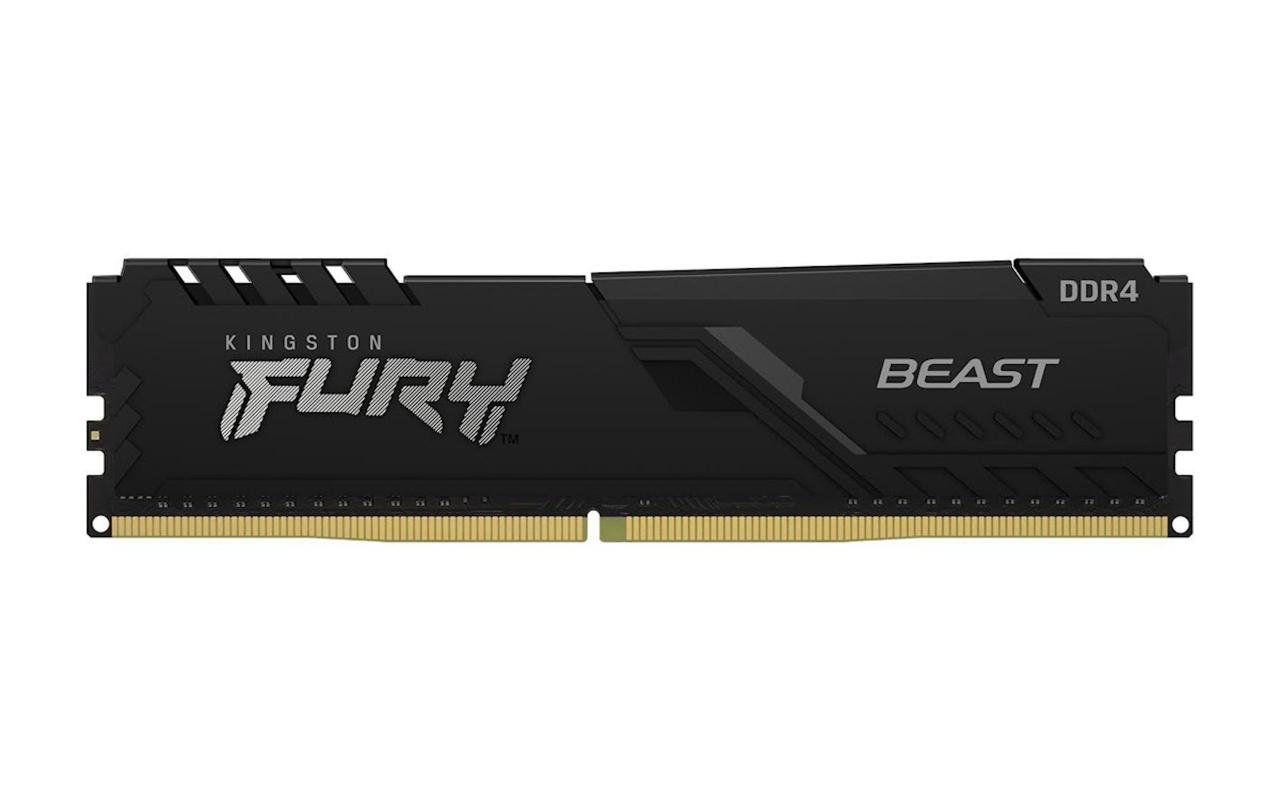 Kingston Fury 为高性能 Fury Renegade DDR4 内存与 Fury Beast DDR4 内存导入新散热片设计，并强调支持Intel XMP与AMD Ryzen 认证