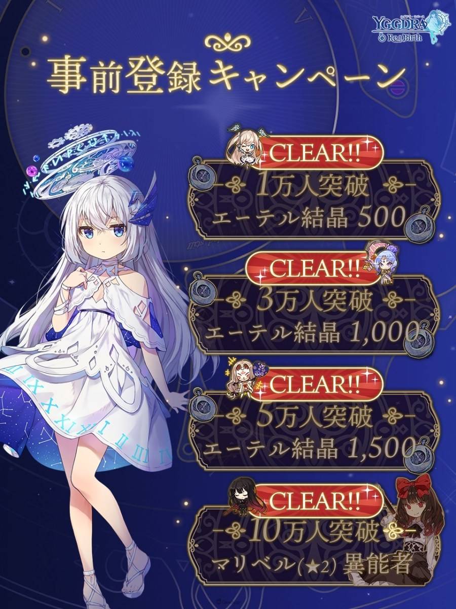 株式会社HappyTuk 宣布，旗下战略动画 RPG 手机游戏《圣剑同盟・重生》（ユグドラリバース）已正式推出。 为纪念事前登录人数超过10万人，官方将发放特别奖励给所有玩家，并举办期间限定的「开服纪念登入奖励」、限定召唤等活动。
