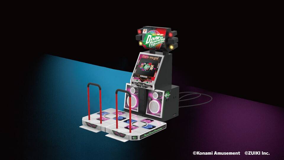 《Dance Dance Revolution》25周年1/5迷你版主机公开！用手指也可以劲舞！