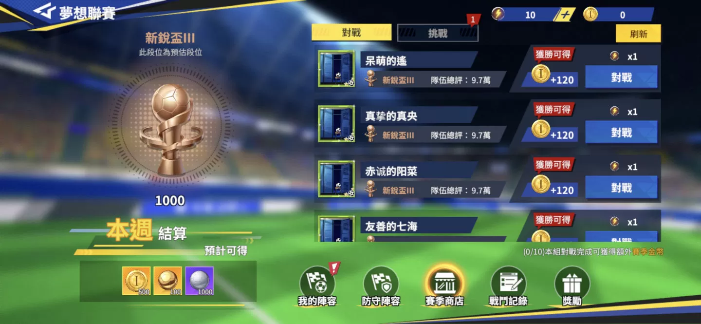 《队长小翼：最强王牌》双平台事前预约开启，同步公开梦想联赛介绍 与来自世界各地玩家争夺最强王牌！