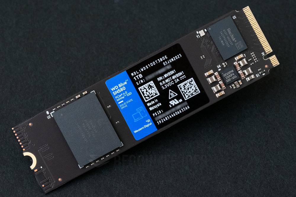 以PCIe 4.0接口创造更高速度，Western Digital WD Blue SN580 NVMe SSD实测