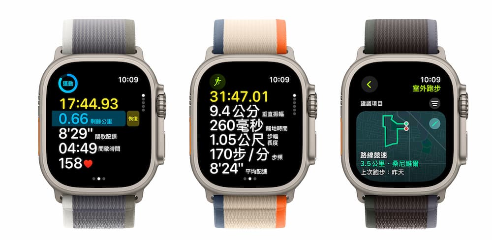 Apple Watch Ultra 2 与 Ultra 1 代功能比较 1 