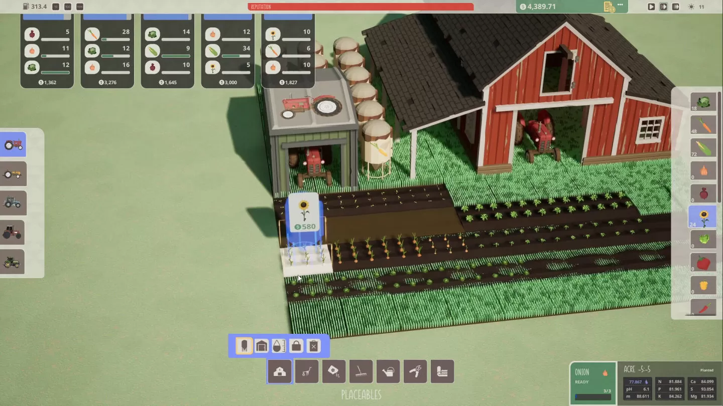 《ACRES》Steam 极简农地模拟策略开放抢先体验，培育土地打造自己的梦幻农场