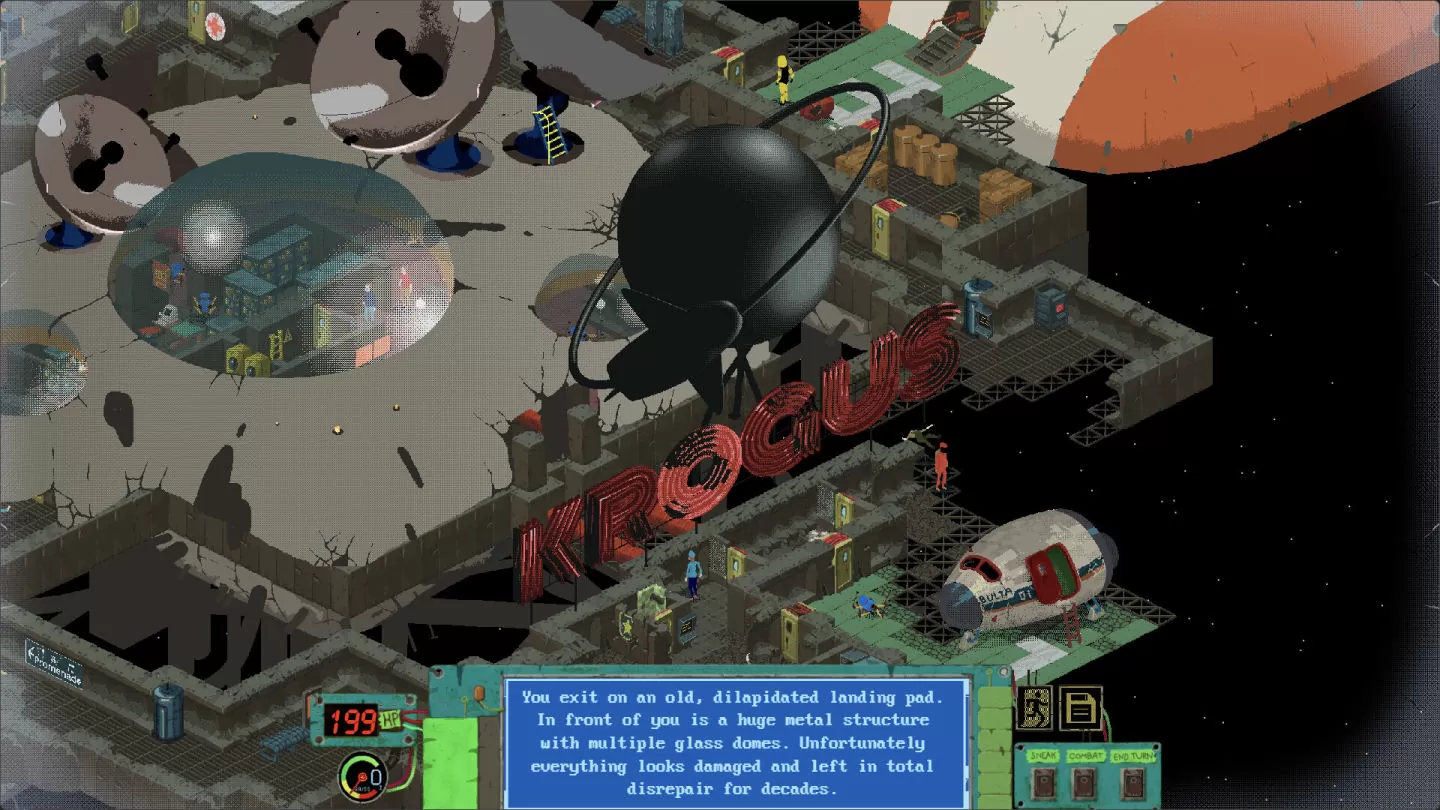 《Space Wreck》后世界末日复古风格 RPG 发售
