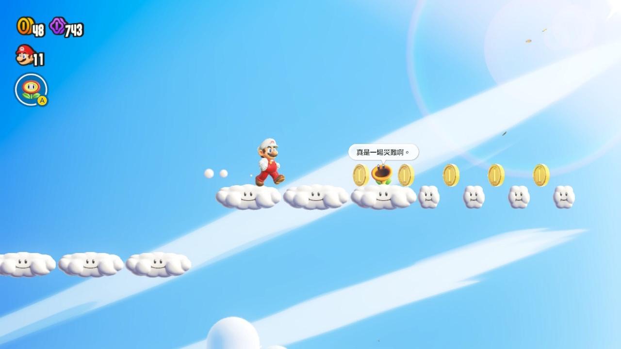 Switch超级马里欧兄弟惊奇攻略：水管岩平原全3关隐藏旗杆详细位置图解