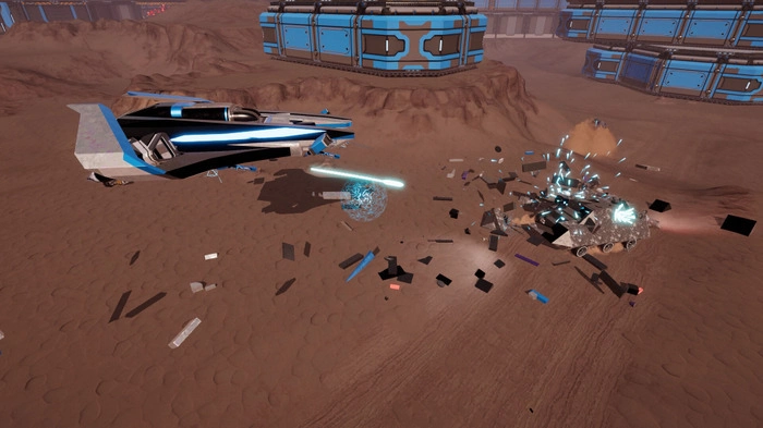 机甲对战《Robocraft 2》Steam 抢先体验游戏开始！ 机体被毁也能以步兵继续战斗