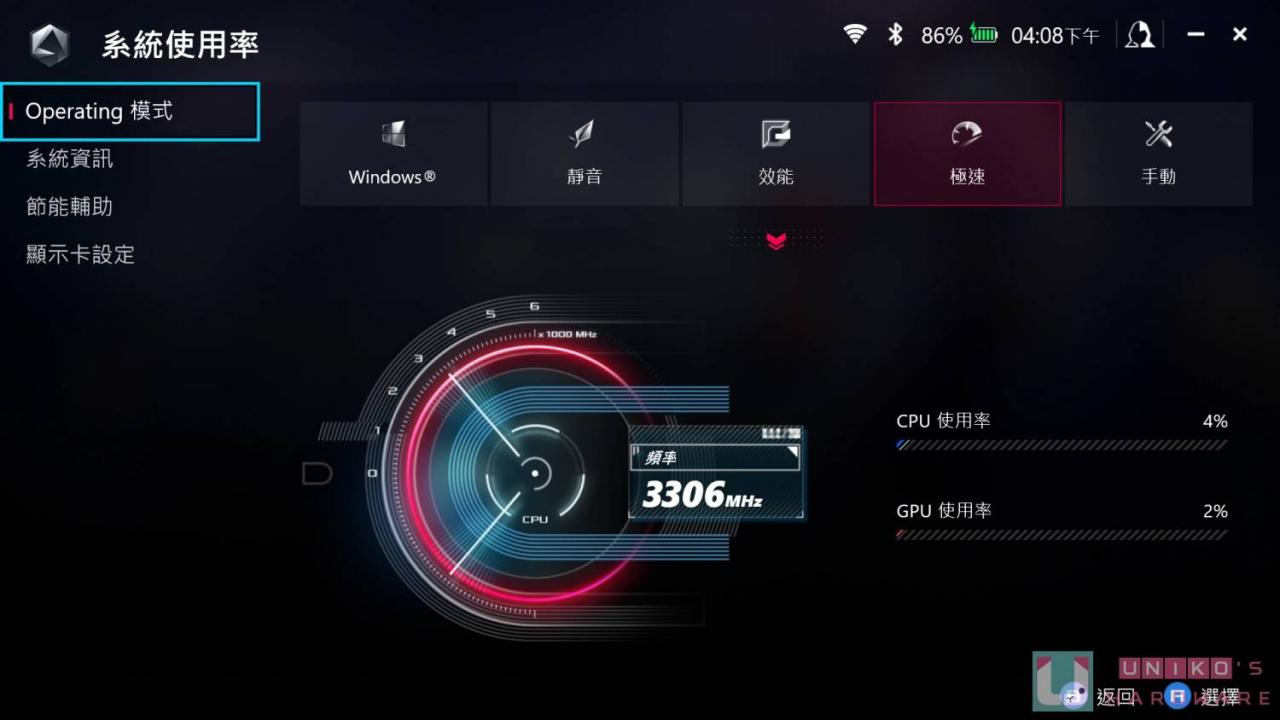 ROG ALLY Windows 电竞掌机最佳功耗大揭密！