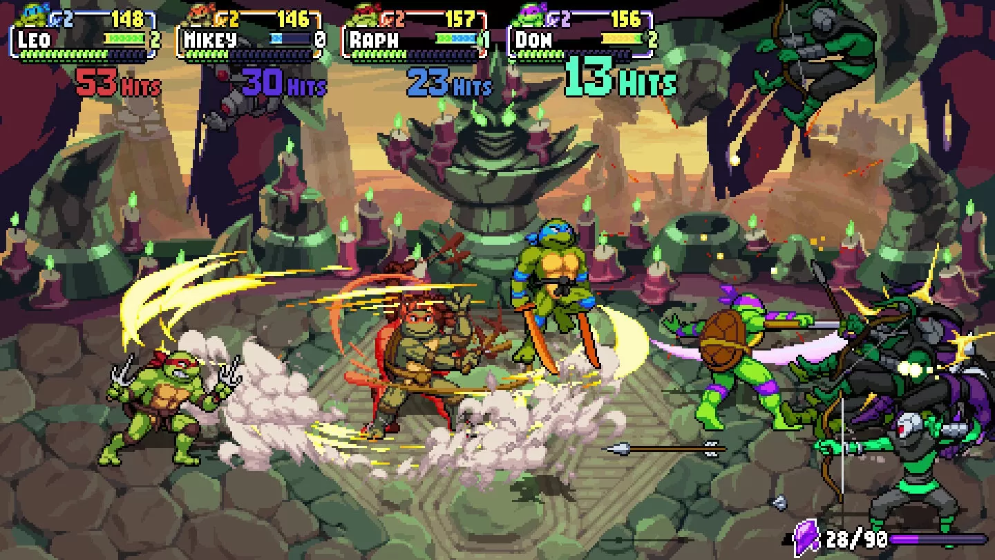 动作游戏《忍者龟：施莱德的复仇 周年纪念版》PS5/Nintendo Switch 中文实体版今日正式发售