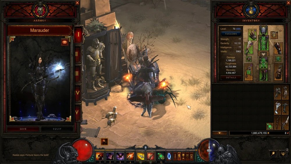 《Diablo IV》确定会有快速换装的军械库系统！尚未定下时间但会尽快加入！