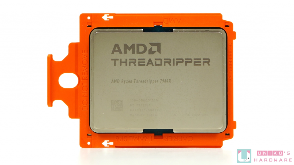 AMD Ryzen Threadripper 7980X、7970X 处理器评测开箱