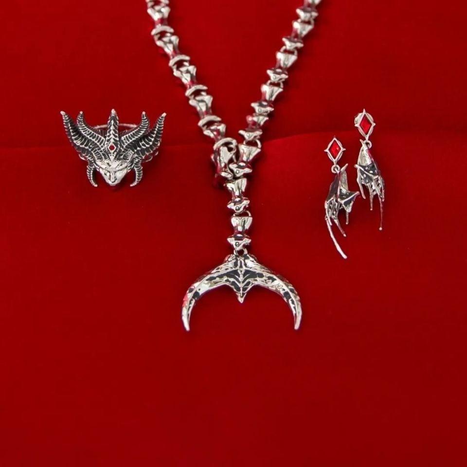 暴雪联名珠宝公司推出《Diablo 4》主题首饰 售价75美元起