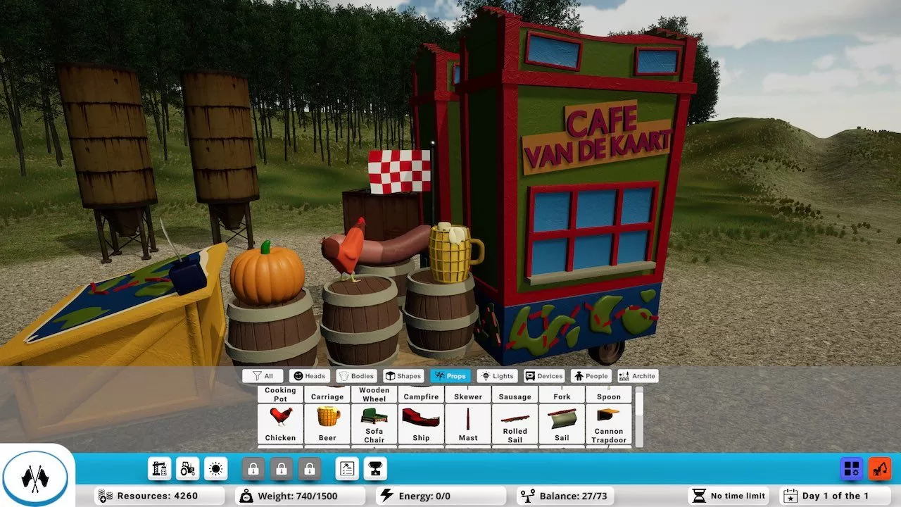 《Carnaval Simulator 嘉年华模拟器》抢先体验游戏 1 月推出！ 制作华丽花车成为游行注目焦点