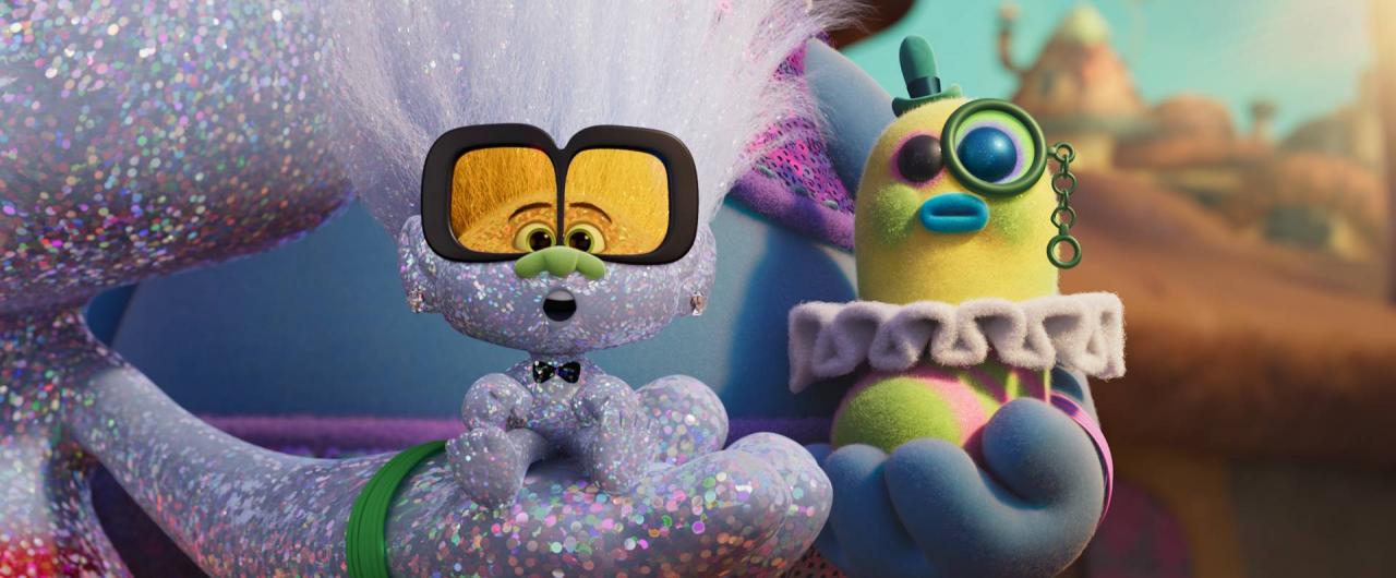 《Trolls Band Together》微剧透影评！动画很好音乐很赞但剧情故事拉不上！