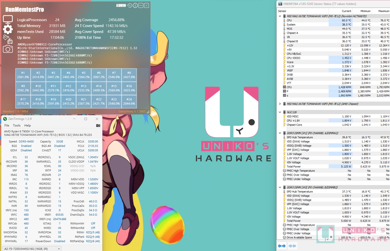 MSI X670E AGESA 1.0.8.0 BIOS FCLK 性能大提升！