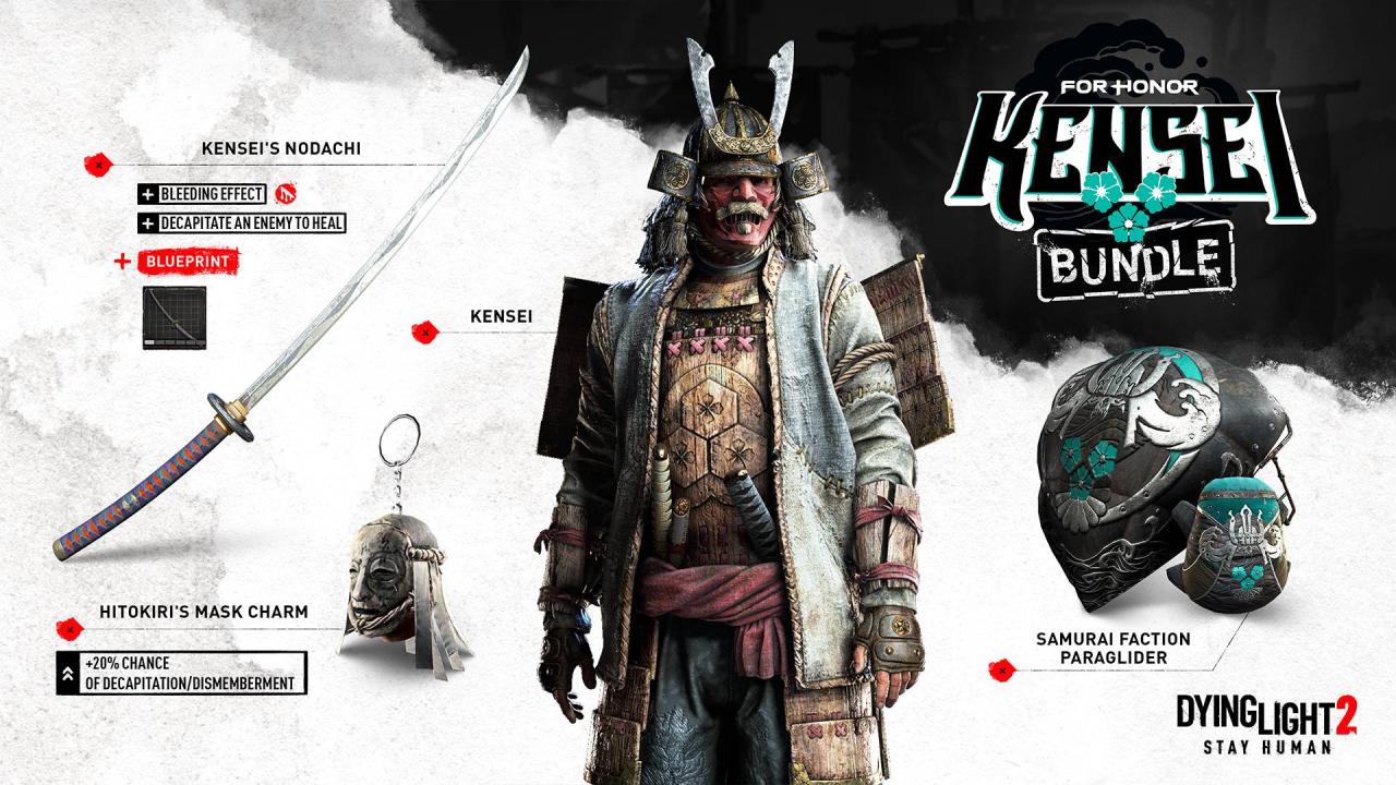 《Dying Light 2 Stay Human》与《For Honor》联动！推出多个联动套装！