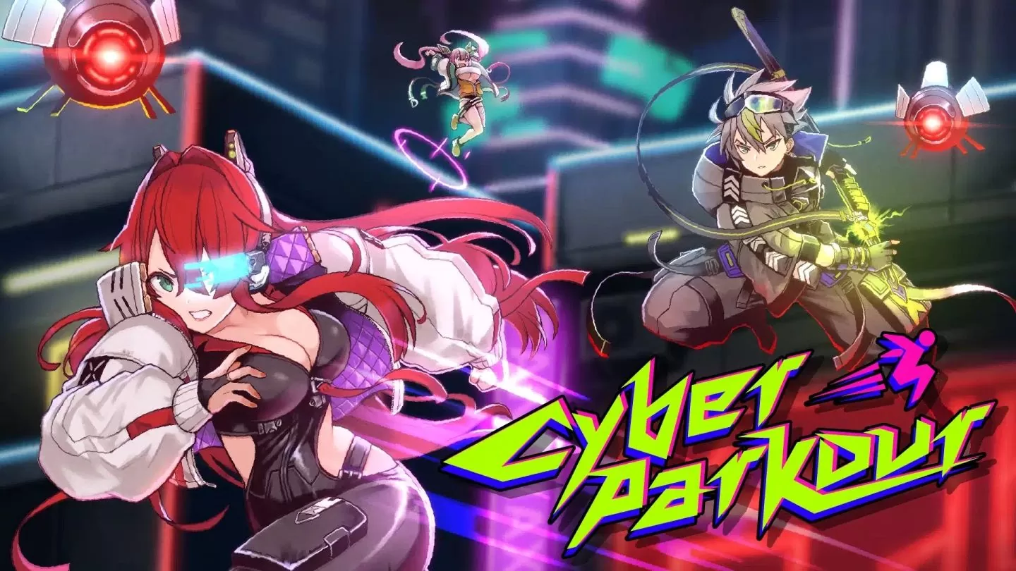 多人对战跑酷竞技《赛博跑酷 Cyber Parkour》G-Eight 游戏展即将参展
