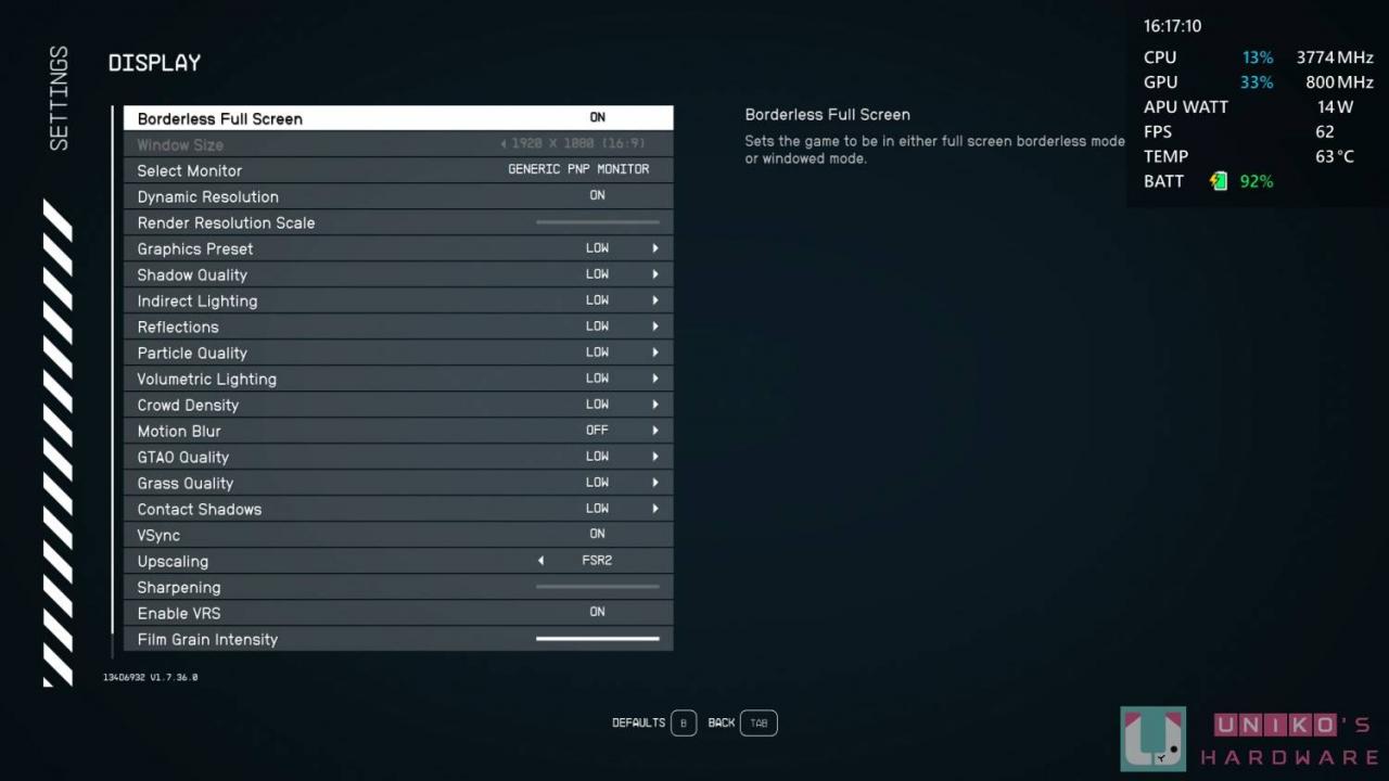 ROG ALLY Windows 电竞掌机最佳功耗大揭密！