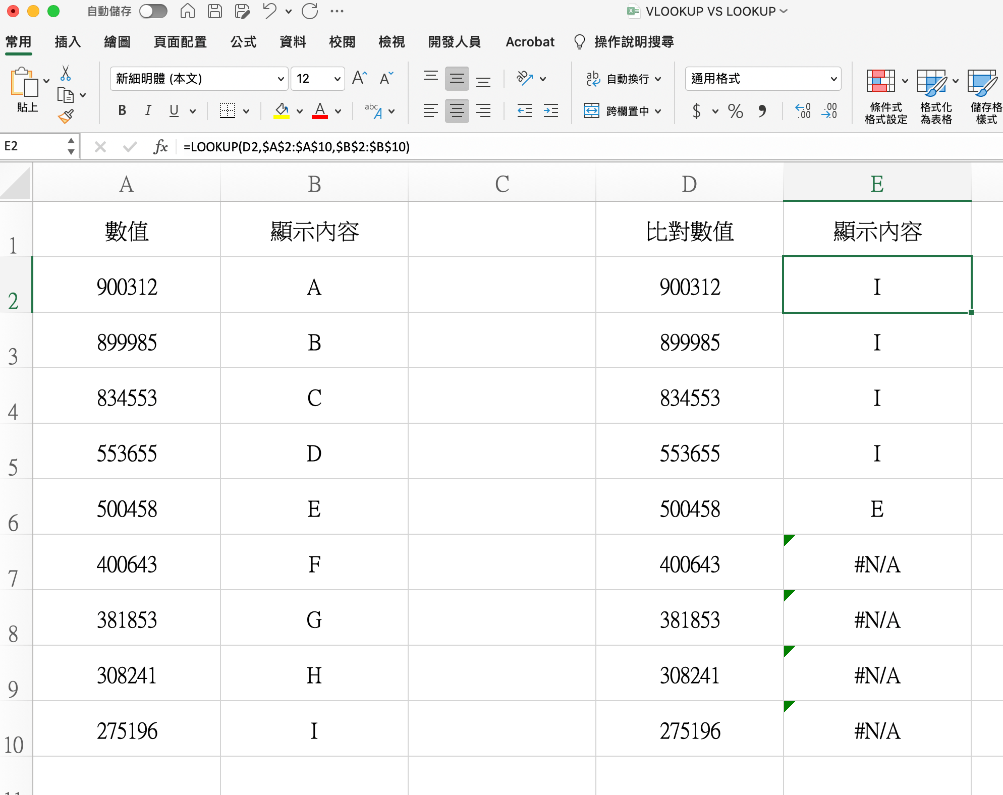 Excel 教学 – 新手最常犯的错误，使用 LOOKUP 必须要注意的事情