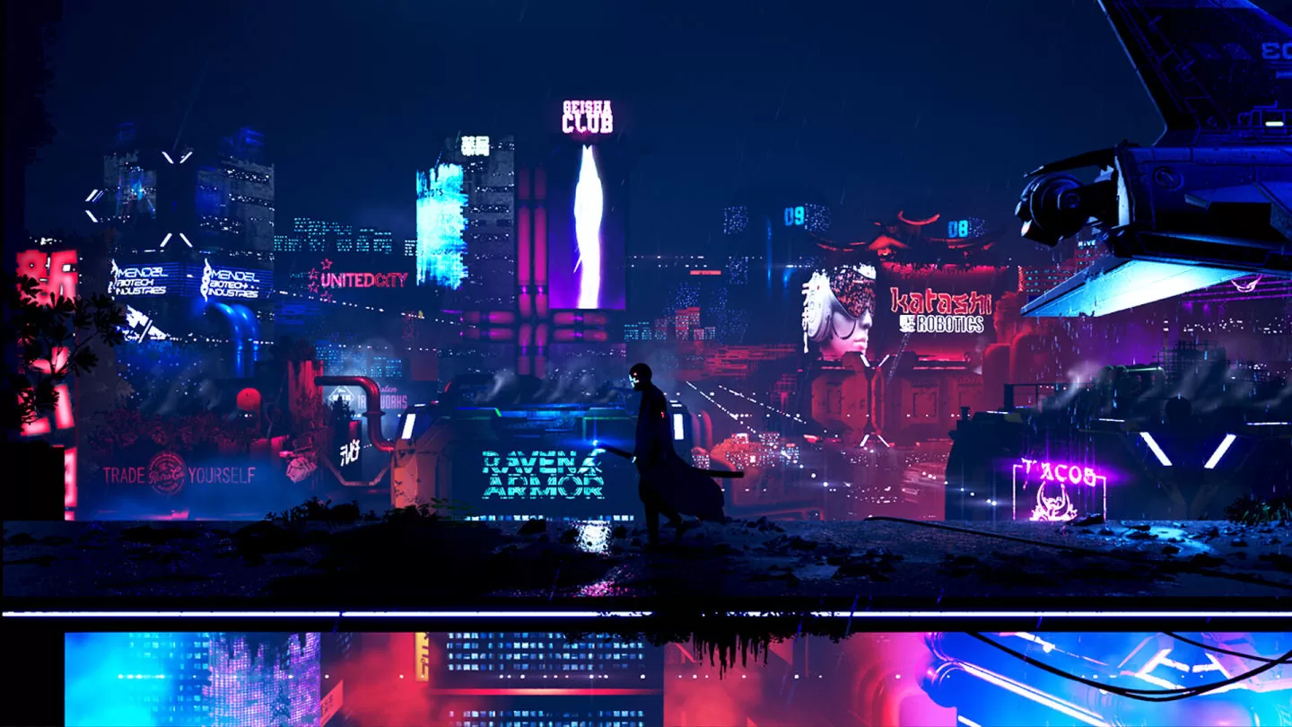 快节奏动作《Quantic River》发表，用武士刀在赛博庞克世界大肆破坏！