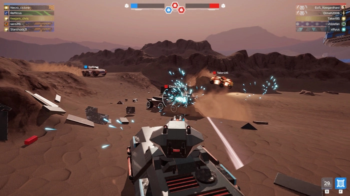 机甲对战《Robocraft 2》Steam 抢先体验游戏开始！ 机体被毁也能以步兵继续战斗